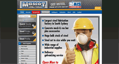 Desktop Screenshot of mascotsteel.com.au